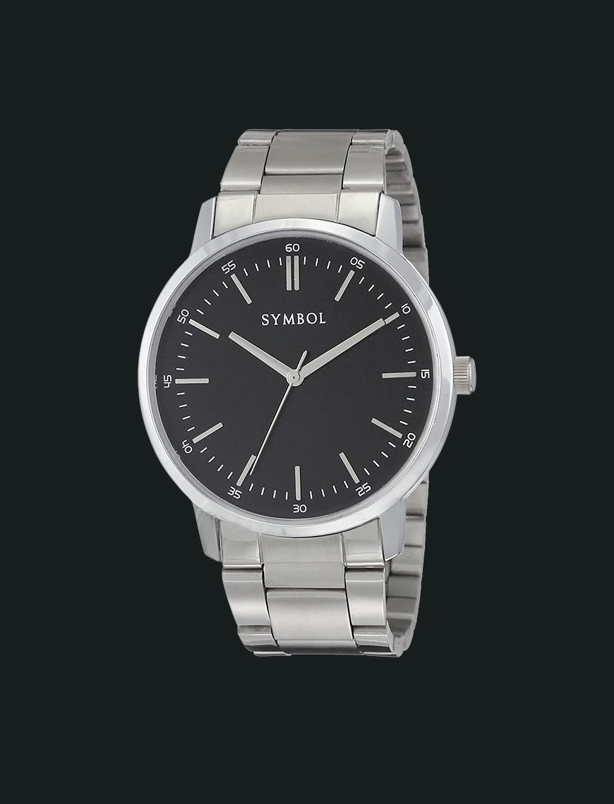 Grey Dial Analog Watch