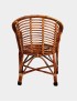 Wood Bamboo Cane Lawn Chair