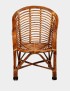Wood Bamboo Cane Lawn Chair