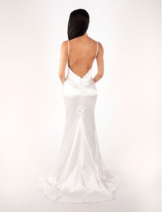 Roselle Luxe Gown - White