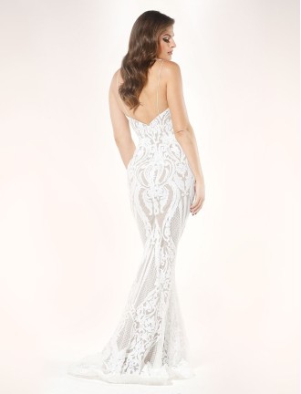 Amora Lace White Gown 