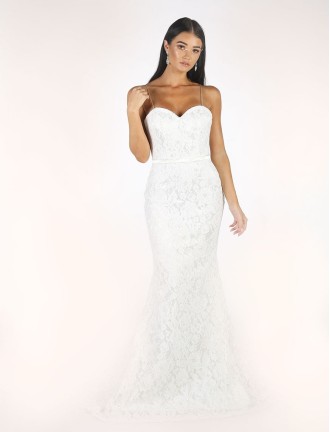 Juliana Lace White Gown