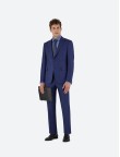 Cuffed Pants Men Suit