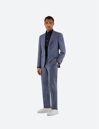 Modern Fit Blue Suit