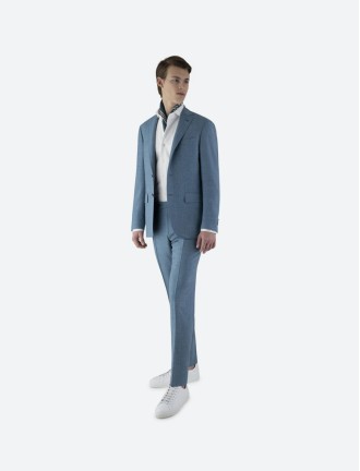 Water Blue Vent Suit