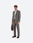 Cuffed Pants Men Suit