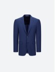 Blue Slim Vent Suit