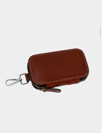 Wallet Keychain Zipper Closure