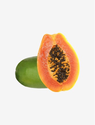 Healthy papyya fruit