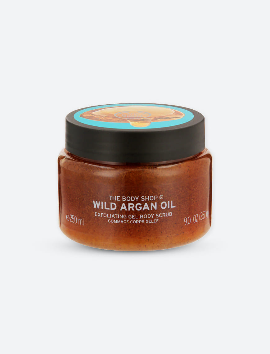 organ oil body scrub