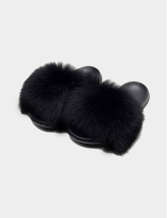 Furry Slippers for Women and Girls