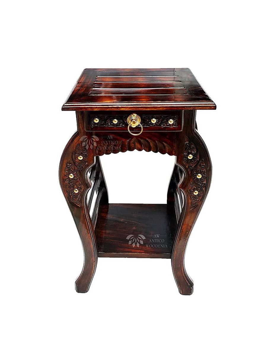 Wooden Bedside Table