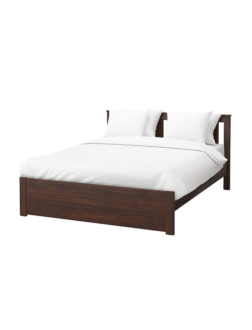 Bed Frame Brown Luröy