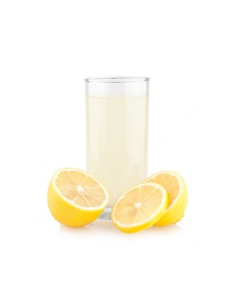 Glass of fresh lemonade