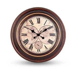 Walnut Clock