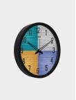 Black Round Wall Clock