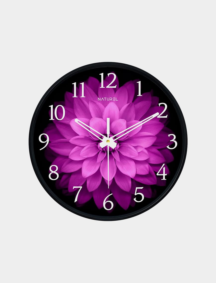 Flower Designer Clock