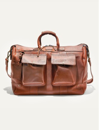 All Leather Travel Duffle