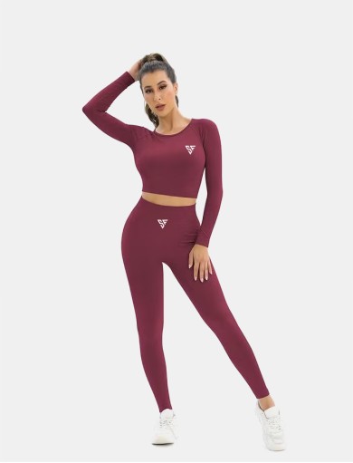 All-Season Women's Solid Track Suit