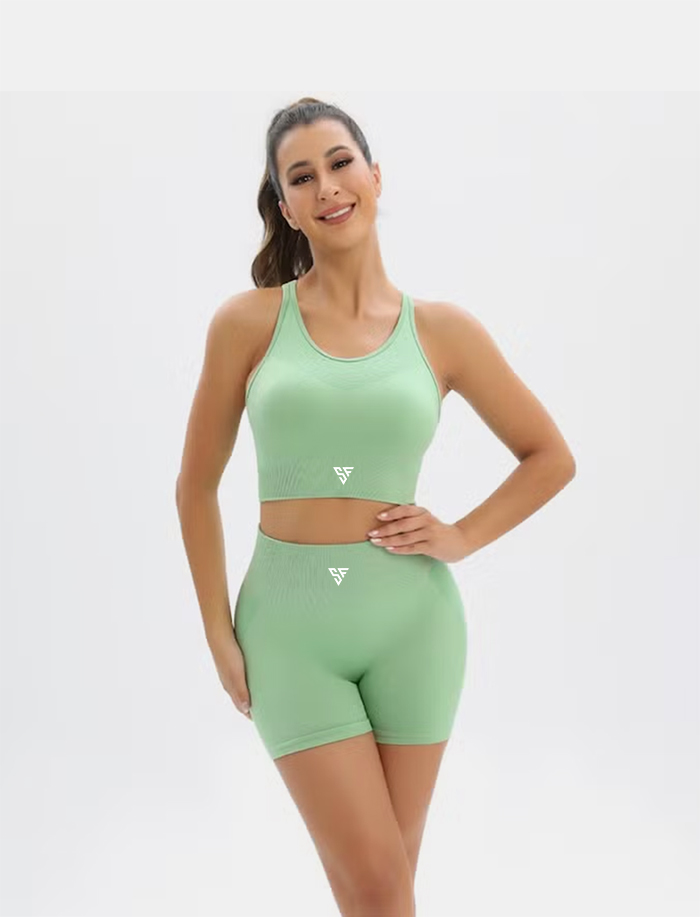 Two-Piece Workout Ensemble for Women
