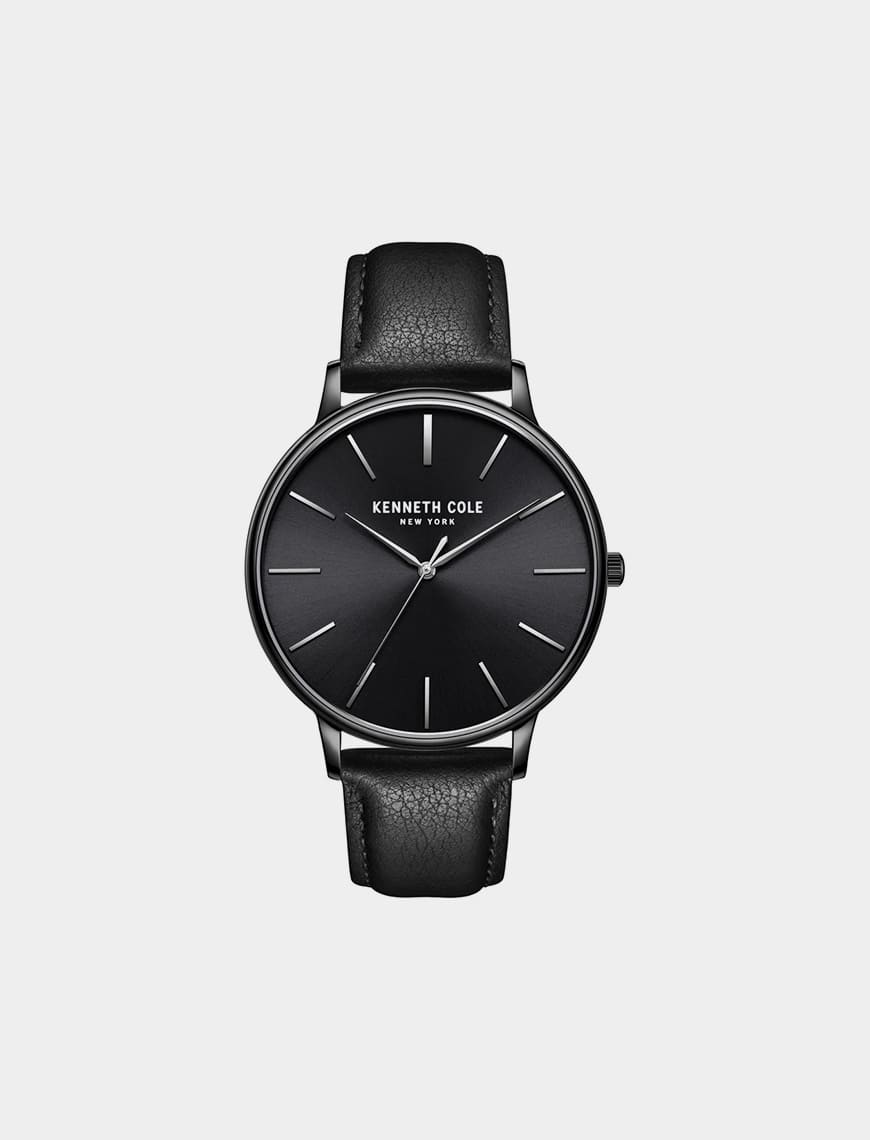 Kenneth Cole Analog Black