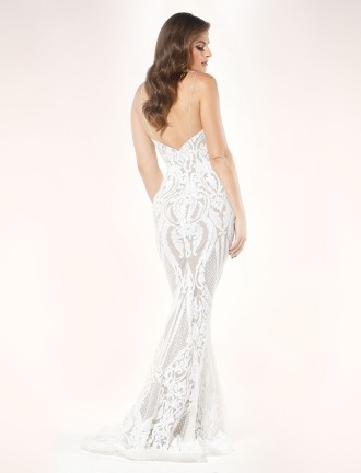 Juliana Lace White Gown