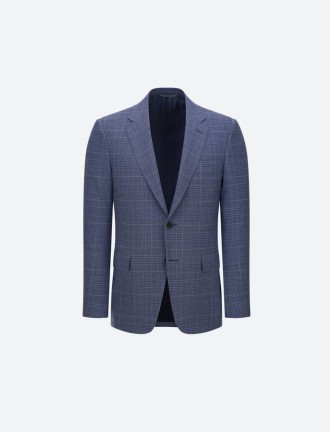Unstructured Cheks Blazer