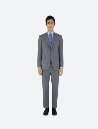 Pleated Pants Men Suit