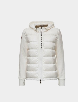 diamond quilt padded jacket