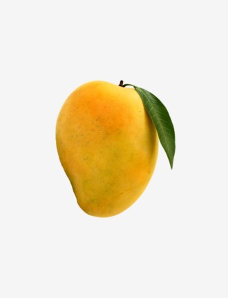 Whole and slice ripe mango