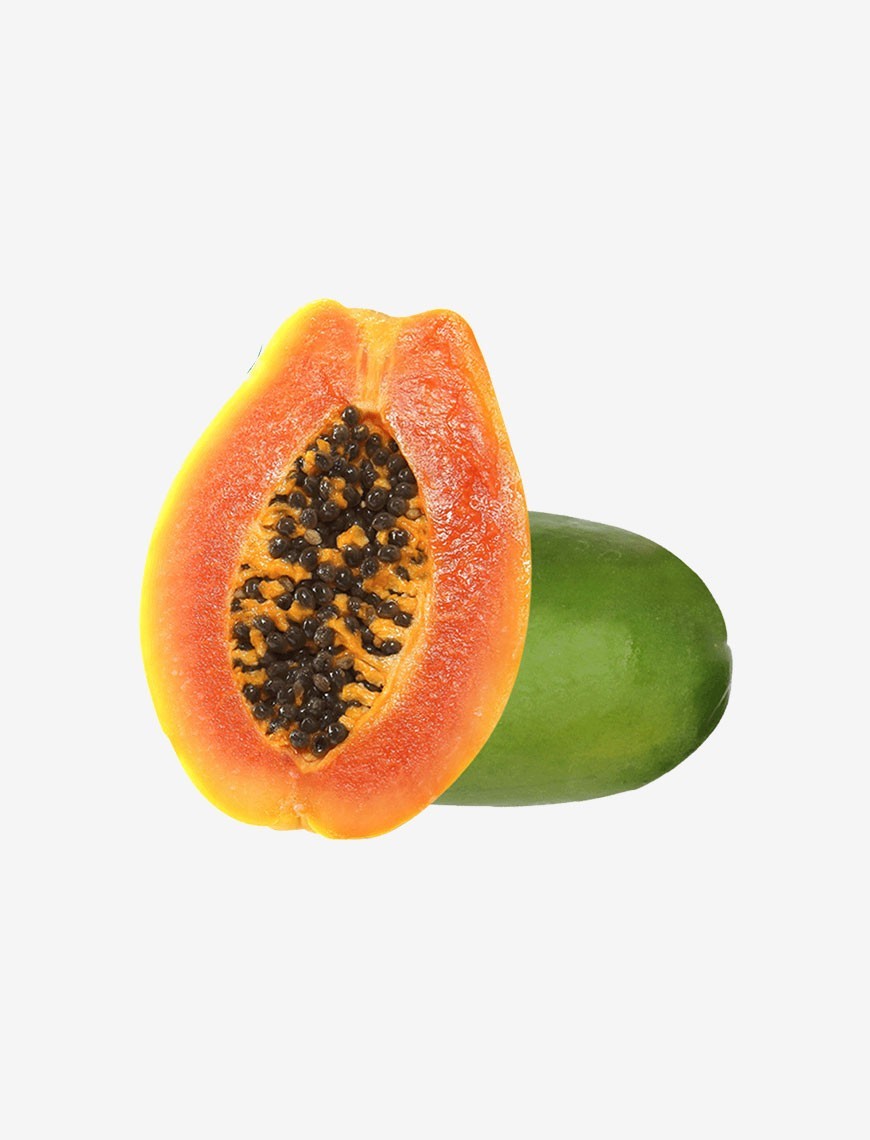 Healthy papyya fruit