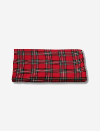 Red Check Fabric