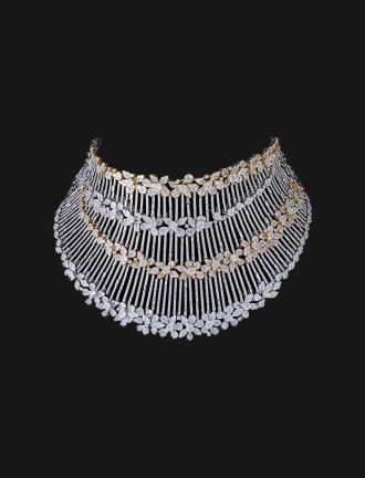 Plated Bangle Studded set