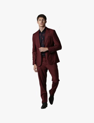 Gray Men Vent Suit