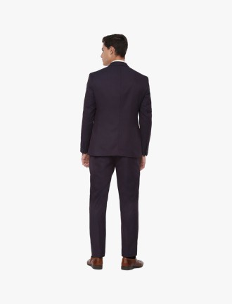 Pleated Pants Men Suit