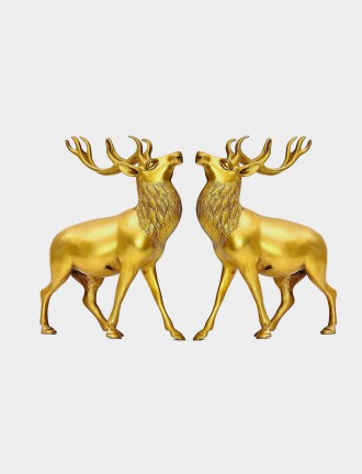 Antelope Pair - Brass...