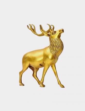 Antelope Pair - Brass...