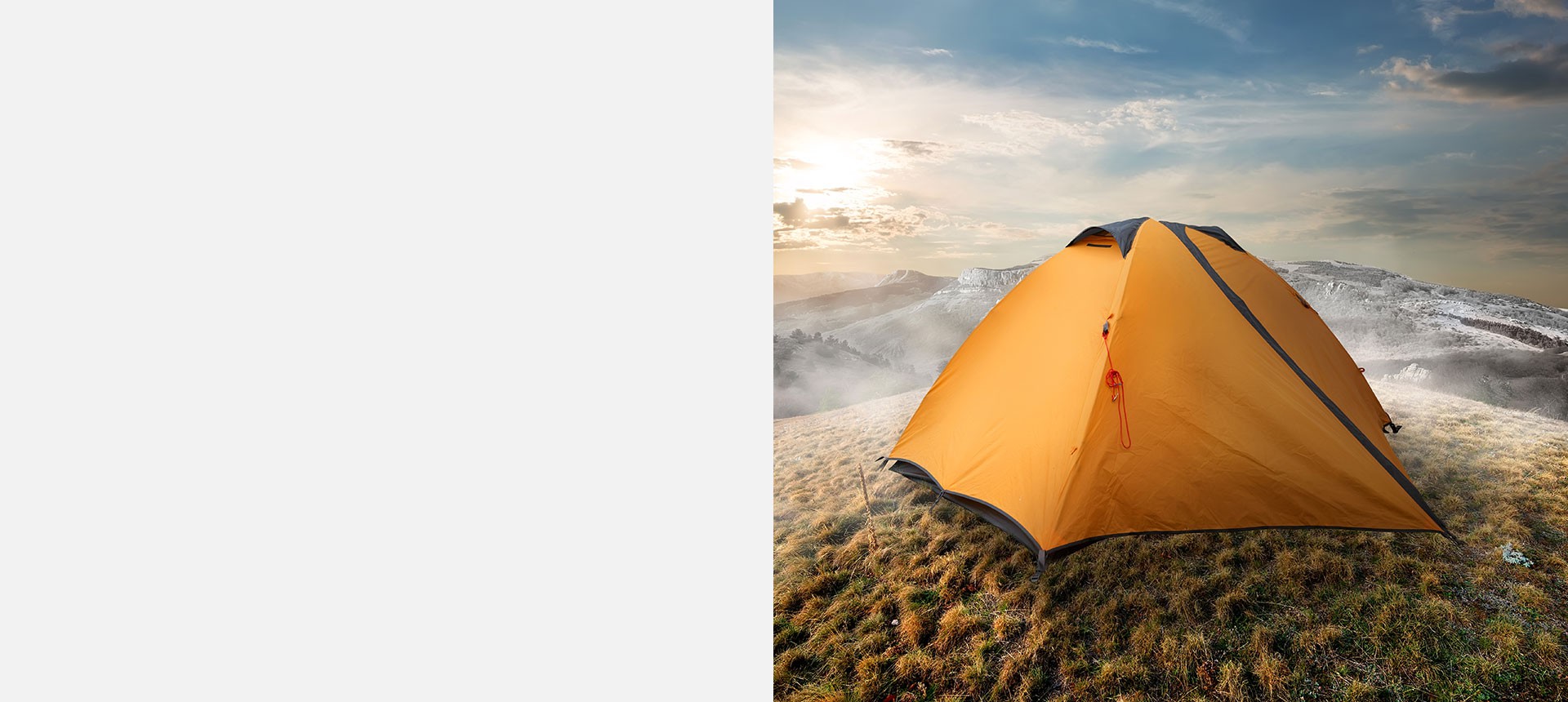 Camp like you never camped before !