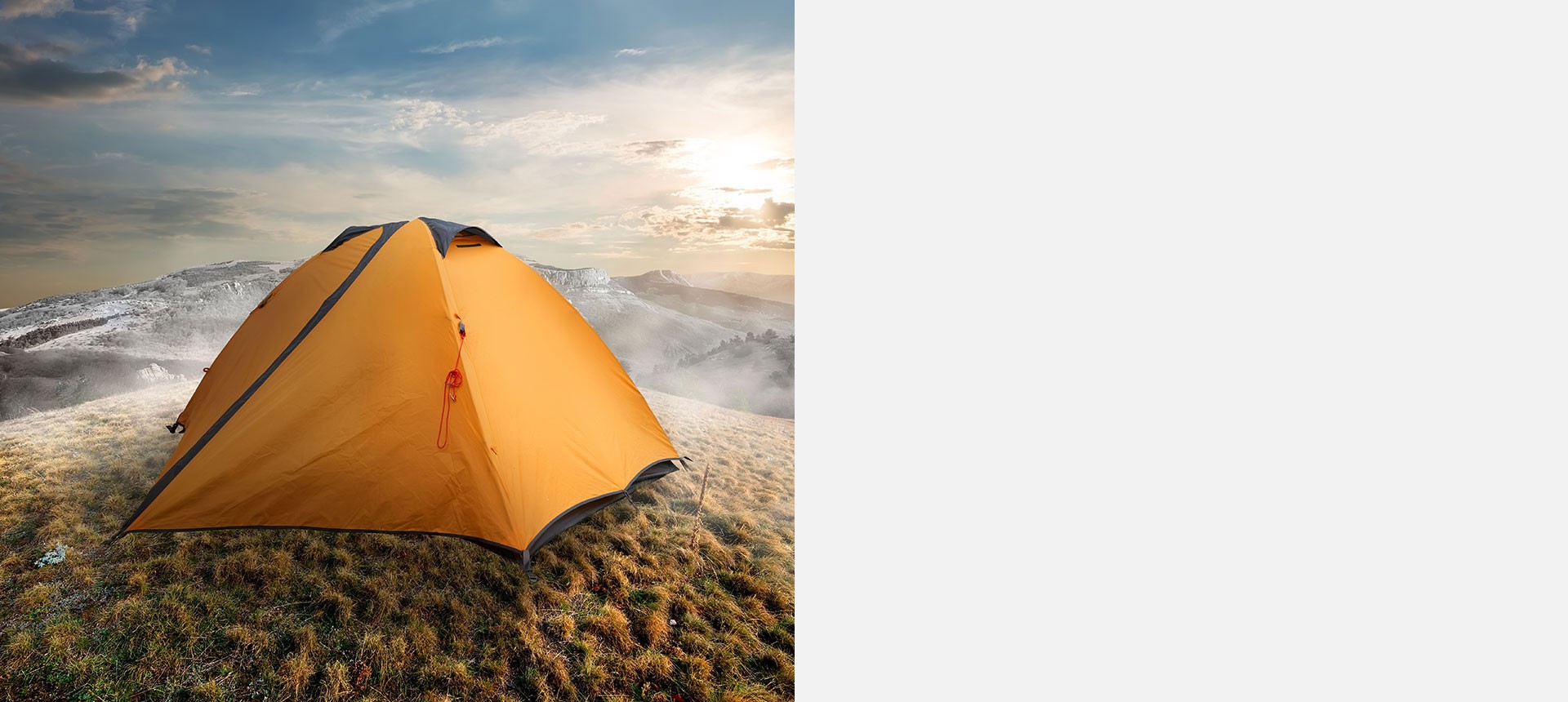 Camp like you never camped before !