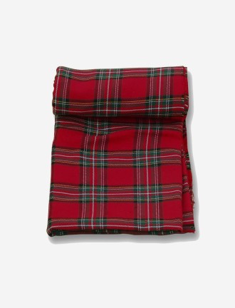 Red Check Fabric