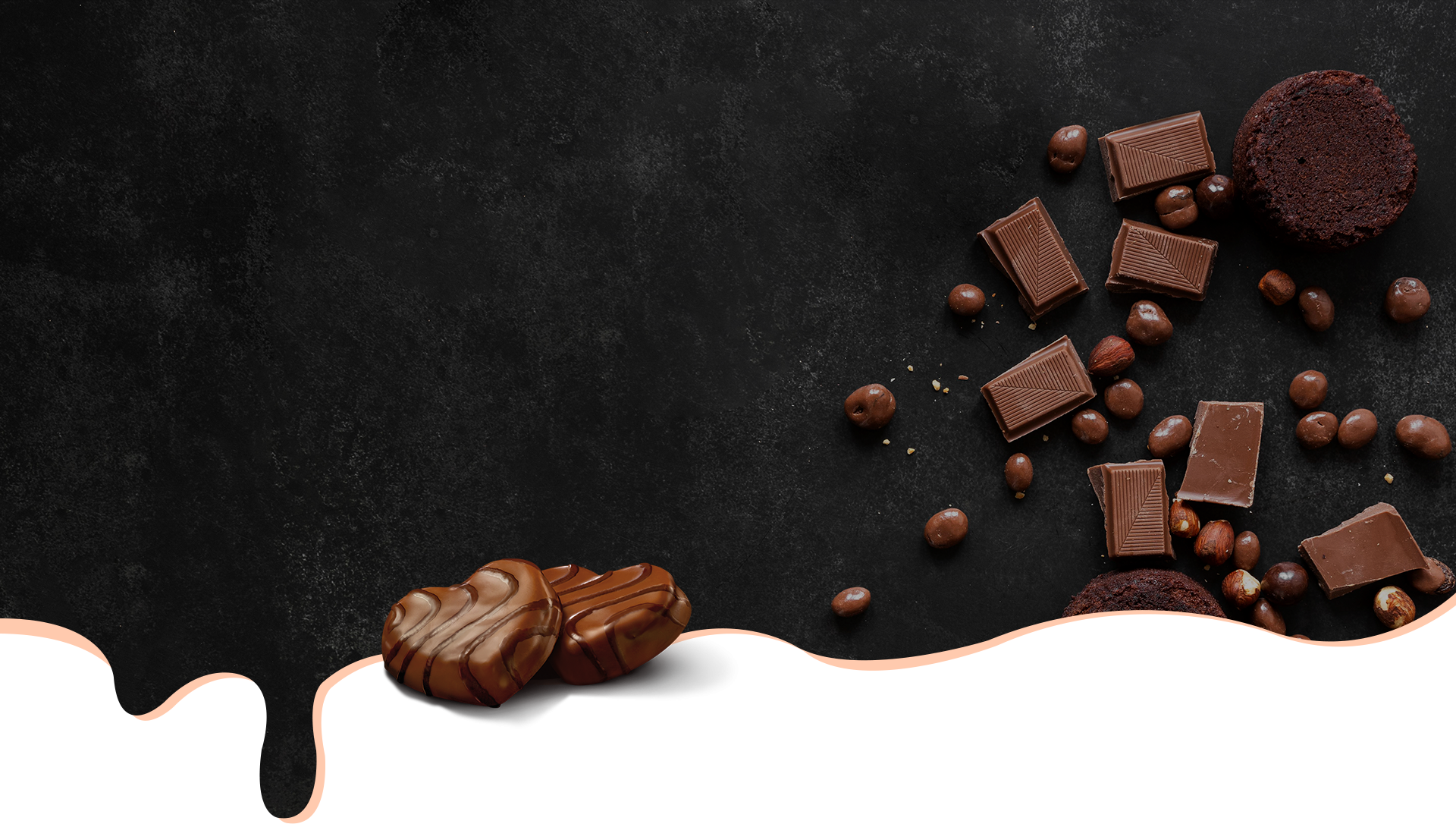 Be it white, dark or pure it has to bechocolate!