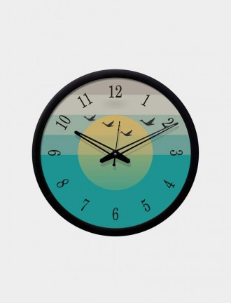 Plastic & Glass Clock