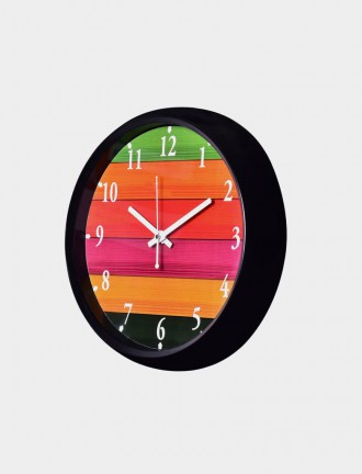 Dark Blue Wall Clock