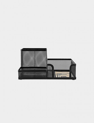 Metal Mesh Desk Pencil Holder