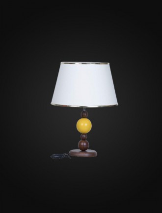 Yellow Ball Table Lamp