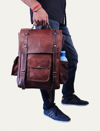 Vintage Laptop Backpack