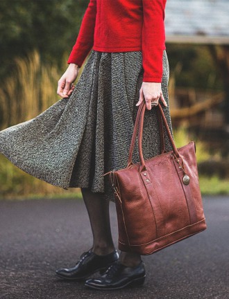 Twenty Four Seven Leather Tote