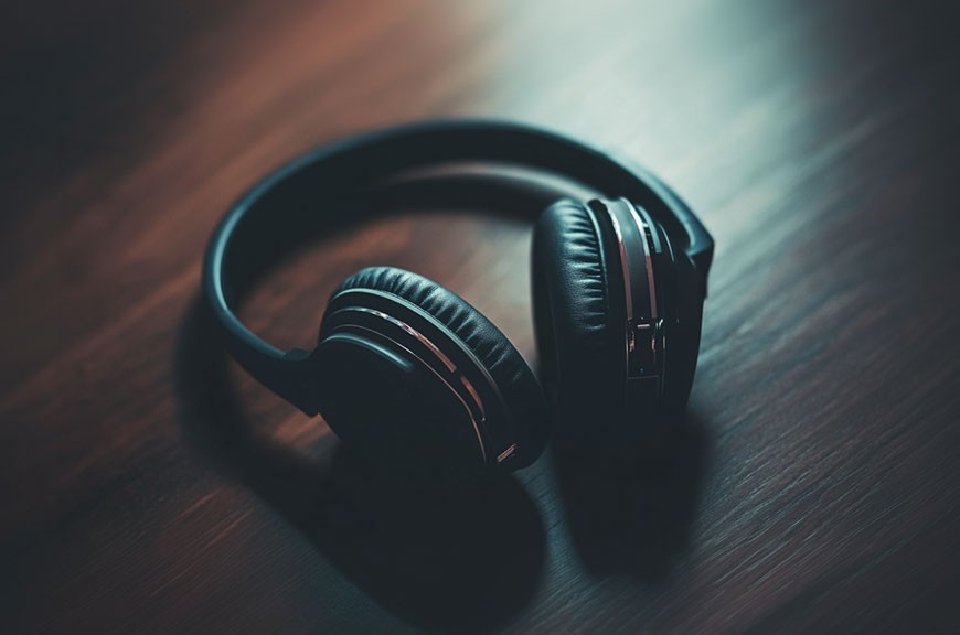 Headphones with Deep Bass